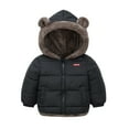 thumbnail image 3 of Kiijoy Infant Boys Winter Snowsuit Fleece Lined Padded Coat Overalls Outfits, Sizes 18-24M, 3 of 4