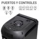 thumbnail image 3 of BOCINA BLUETOOTH RECARGABLE CON DOS BOCINAS DE 6.5 PULGADAS, BASS PLUS NEGRO Y LUZ RGB., 3 of 5