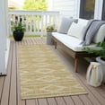 thumbnail image 6 of Addison Rugs Chantille Indoor/Outdoor Transitional Geometric Gold Washable Runner Rug, 2'3" x 7'6", 6 of 6