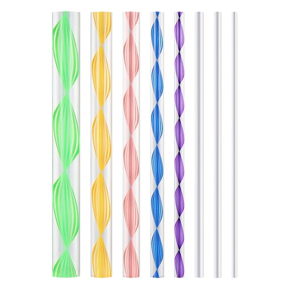 SUPVOX 8 PCS Dual-ended Dotting Rods Acrylic Sticks Wax Pencil Manicure Nail Art Tool