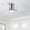 Brushed Nickel+Plywood, variant on LHYY 52"Black Lowe Profile Ceiling Fan with Light