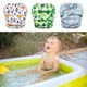 thumbnail image 4 of Bañador para bebé, especial para piscina, ajustable, transpirable, con estampado de pañal de tela, 4 of 6