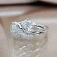 thumbnail image 3 of 1pc Unisex Angel Wings Zircon Ring - Fashionable and Durable Ring for Men and Women, 3 of 5