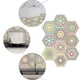 thumbnail image 3 of Hexagonal Tile Paste Anti-Slip Sticker for Home Use 10Pcs Floor Sticker, 3 of 5