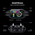 thumbnail image 3 of 2 pack Dog Bark Collar, Bark Collar for Large Medium Small Dogs,Smart Bark Collar,Rechargeable Anti Barking Training Collar with 8 Adjustable Sensitivity,Bark Shock Collar with Beep Vibration Shock, 3 of 5