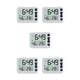 thumbnail image 2 of Inteprter Reloj Digital de escritorio, Sensor Dual, alarma electrónica, termómetro, botón de operación, funciona con batería, temporizador LCD, Type5 NO5 Inteprter CBP162571, 2 of 6