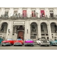 thumbnail image 2 of Frank, Assaf 18x15 Black Ornate Wood Framed with Double Matting Museum Art Print Titled - Traditional cuban cars parked in row by the road in Havava, Cuba,, 2 of 4