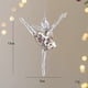thumbnail image 4 of Colgante de árbol de Navidad con lentejuelas de ciervo y copos de nieve de acrílico transparente, adornos colgantes de Navidad, decoración del hogar para niños, regalos de Año Nuevo DIY, 4 of 5