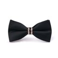 thumbnail image 1 of CSChome Men Jacquard Bow Tie Men Tie - Formal Business Decor Exquisite Satin Smooth Solid Color, 1 of 7
