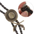 thumbnail image 4 of KAKOWELY Bolo Tie Charm Collar Cuello Cadena Bolo Tie Cuello Decoración Vintage Corbata, 4 of 4