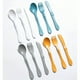 thumbnail image 1 of QUTETN Eco 12 Pie(Fork, Knife, Spoon) Plant Based Bamboo Cutlery Reusable Flatware Set, 1 of 4