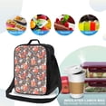 thumbnail image 4 of Lsque Foxes Lunch Bag Lunch Box for Women Men Reusable Insulated Lunch Tote Bag,Leakproof Thermal Cooler Sack Food Handbags Case High Capacity, 4 of 9