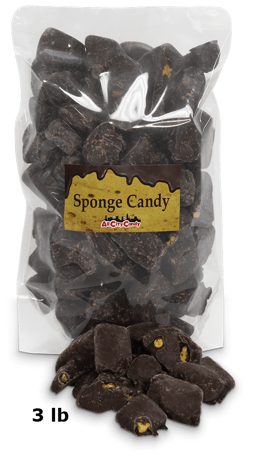Dark Chocolate Sponge Candy - Bulk Bags