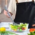 thumbnail image 3 of Meat patty grinder, salad mixer, mashed potatoes grinder, Ground Non Stick Mix Chopper, Potato Masher Tool（grey）, 3 of 5