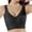 Black, variant on Jelly Bras for Women V Neck Lightweight Seamless Wireless Anti Sagging Lifting Push Up Bralettes Everyday Bra