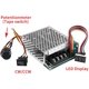thumbnail image 4 of Controlador de velocidad del motor de CC, DC10V-55V PWM Controlador de velocidad del motor de CC cepillado CW CCW Interruptor de marcha atrás con pantalla de dígitos JFHHH pequeña, 4 of 5