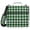 Green Gingham Pattern, variant on Haosy 3 Ring Zipper Binder with Shoulder Strap Waterproof Trapper Keeper 2 Inch D-Ring 500 Sheets Capacity, Light Sage Green Ecru Plaed