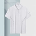 thumbnail image 6 of Golf Shirts for Men Big & Tall M-5X Plus Size Short Sleeve T-Shirts Mens Pullover Button Collared Stretchy Breathable Athletic Workout Tees Tops, 6 of 6