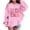 Pink, variant on Tanghaowl Kids Hoodies Girl Boy Hoodie Long Sleeve Soft Sweatshirt Graphic Hoody Kids Cute Pullovers Top Clothes for Girls with Cute Design Pink 5-6 Years