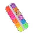 thumbnail image 3 of Shisuyan Fine Nail Glitter Sequins Multi 2 Boxes For Nails Body Art 5.11X2.08X0.47 Inch, 3 of 8