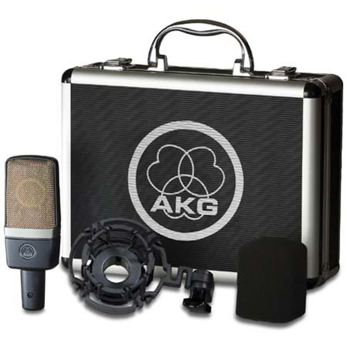 AKG C214 Edge-Terminated Large Diaphragm Studio/Stage Condenser