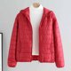 thumbnail image 1 of Chaquetas y prendas de vestir exteriores informales con capucha y manga larga para mujer, modernas, cómodas e informales, con bolsillo suelto, camiseta de manga larga, chaqueta con capucha y cremaller, 1 of 3