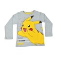 thumbnail image 1 of Playera Pokémon Pikachu Manga Larga Original Premium gris 4 Blip Kids BBP0148, 1 of 5