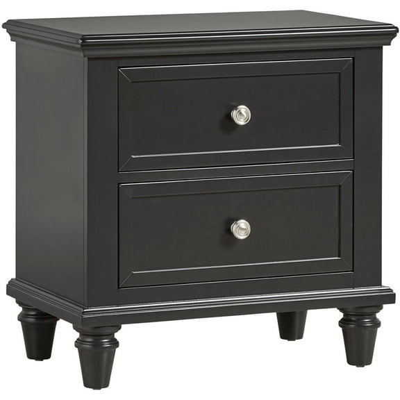 Chelsea Lane Elise 2-Drawer Nightstand End Table, Multiple Colors