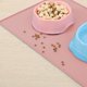 thumbnail image 5 of Tapetes de silicona para comida de mascotas con bordes elevados para evitar derrames de comida. Adecuados para gatos y perros, así como tapetes aislantes del calor de la cocina. Almohadillas de silico, 5 of 6