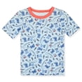 thumbnail image 4 of Sleep On It Boys 4PC Bamboo Snug Fit Pajama Sets ,Blue ,3T, 4 of 7