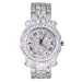 thumbnail image 2 of Techno Pave Totally Iced Out Pave Silver Tone Hip Hop Men's Bling Bling Watch, 2 of 9