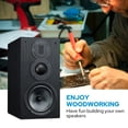 thumbnail image 2 of Altavoces pasivos de estantería Hivi-Swans de 3 vías, kit de bricolaje, 120 W, 2 of 8