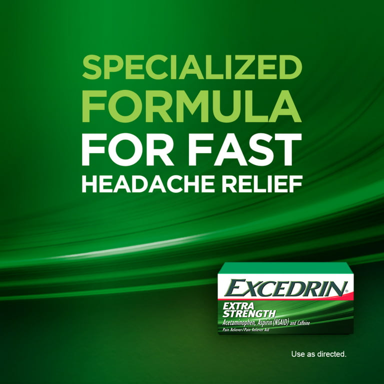 Excedrin Extra Strength Pain Relief Caplets - 100 ct