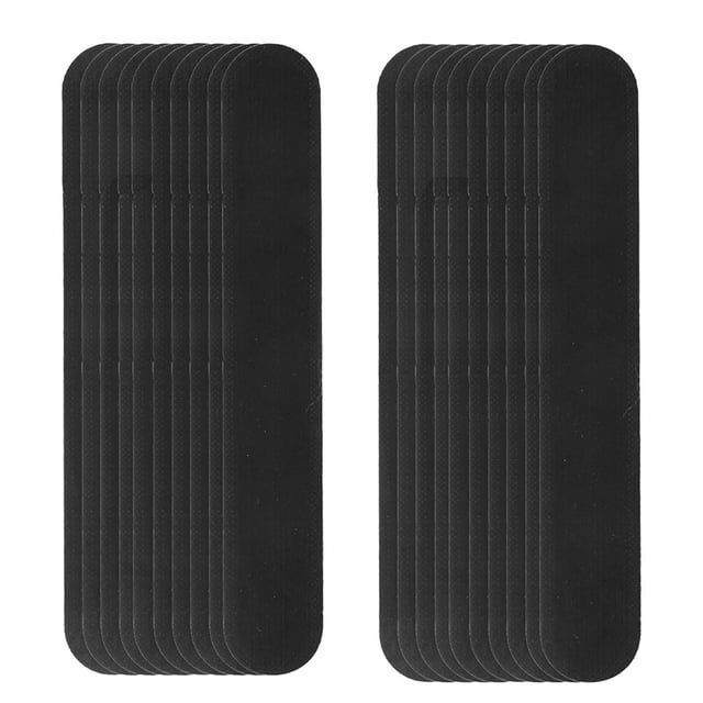 20 almohadillas para el sudor para el cuello, profesional, portátil, para camisa, forro de cuello, protector de cuello, almohadillas absorbentes para el sudor, banda para el