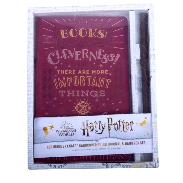 Harry Potter Harry Potter Hermione Granger Hardcover Ruled Journal and Wand Pen Set (Hardcover