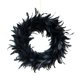 thumbnail image 1 of Moyic Guirnaldas de plumas Decoración Colgante Suministros frontales Accesorios compactos artificiales negros Adornos para festivales Kits de decoración para fiestas, 1 of 6