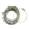 thumbnail image 1 of 20 Pieces Brass Wire Coil Hoop Loop Ear Hooks/Fish Hooks/Ear Wire for DIY Jewelry Making Crafts, 1 of 7