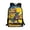 Rock Dinosaur Print, variant on HUIACONG Large Capacity School Backpack for Boys Girls for Students Ages 6-18 Cool Guitar Dinosaur Print Lightweight Water Resistant Multi Compartment Back to School Bookbag for Daily Use Travel