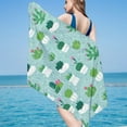 thumbnail image 2 of Moocorvic Microfiber Beach Towels Oversized Turkish Beach Towel Beach Blanket Pool Towels Beach Toys Beach Accessories,Quick Drying,Lightweight & Durable,for Swim,Yoga,Gym, 2 of 3