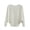 White, variant on Sweaters For Women New Oversized Bat Sleeve Cored Yarn Sweater Boat Neck Solid Color Knitted Sweater Pullover Loose Fit Jumper Light Blue One Size