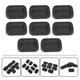 thumbnail image 3 of GOOHOCHY 8pcs Muebles profesionales Caster Caster Topes Anti-Scratch Muebles Wheel Stoppers (negro), 3 of 7
