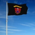 thumbnail image 2 of Dutern Double Sided US Military 1st Battalion 5th Flag Banner 3 Ply with Brass Grommets 3x5 Feet, 2 of 4