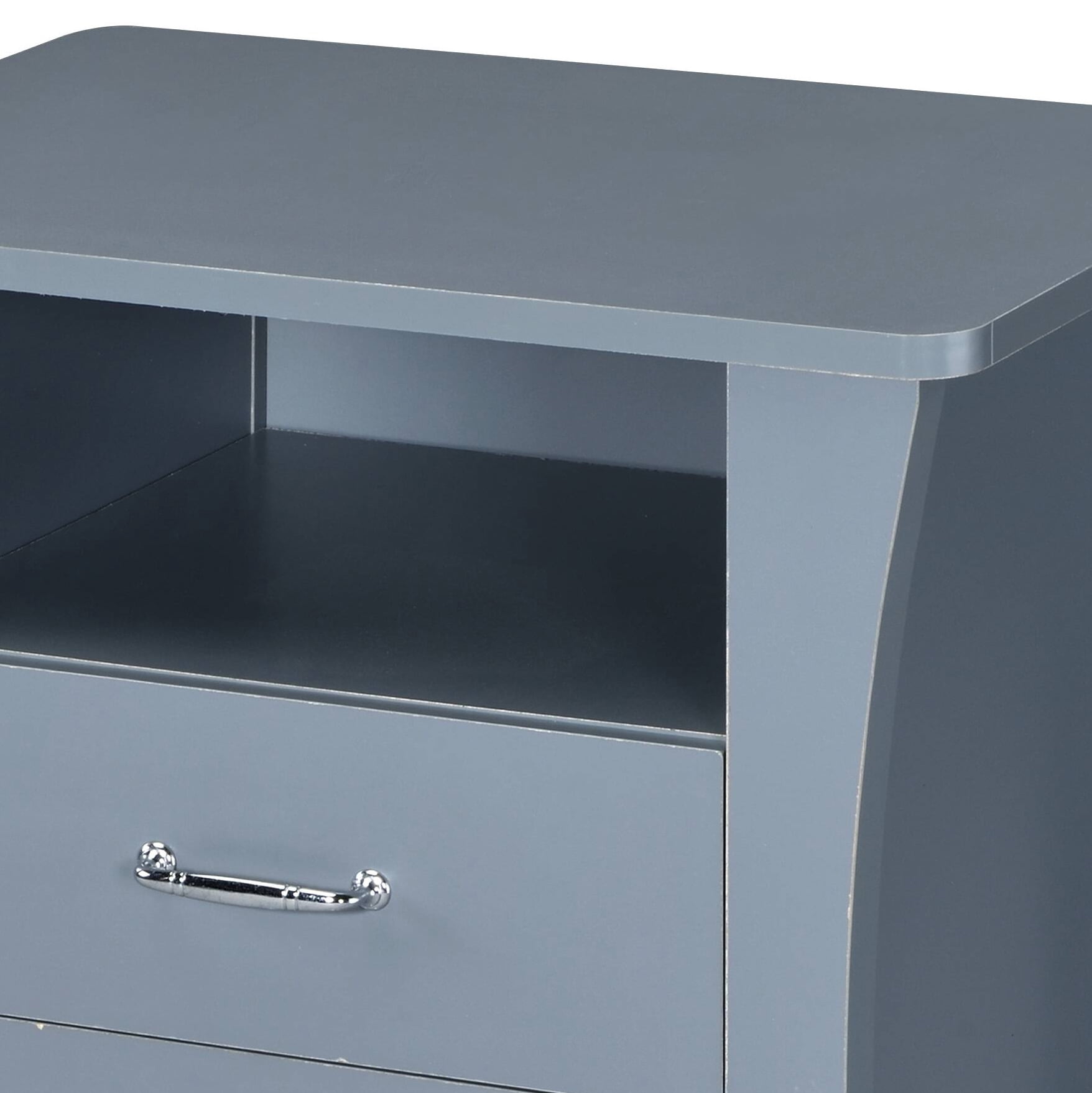 Accent Table, Gray Finish
