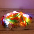 thumbnail image 4 of Miangastore 7pcs LED Light Up Holder Lanyards Keychain Holder Keyring Neck Straps for Students Office Workers (Mixed Colors), 4 of 8