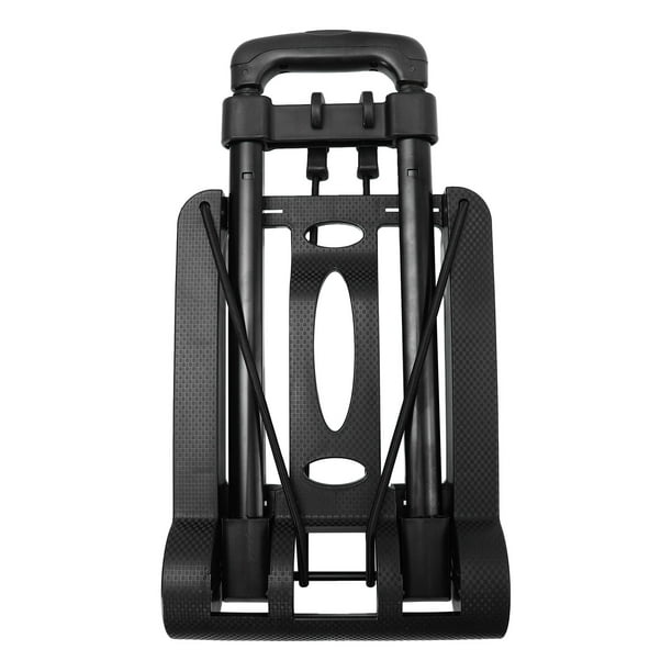 1 carrito de equipaje plegable para el hogar, carrito de compras portátil para exteriores.