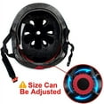 thumbnail image 3 of KAMUGO Helmets for Kids ,Black Helmet Knee Pads and Elbow Pads for Kids, 3 of 6