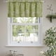 thumbnail image 4 of Cortina de valance floral primaveral - Decoración de cocina de cocina de cocina translúcida rosa, blanca verde, • 55x18 pulgadas, 4 of 6