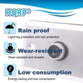 thumbnail image 3 of HQRP 2-Pack Photocell Thermal Type Light Sensor w/Wall Plate Dusk to Dawn Wire-in Switch Photoelectric Control for Outdoor Lighting, Garage Lights, Barn Light, Street Lights, etc., 3 of 9