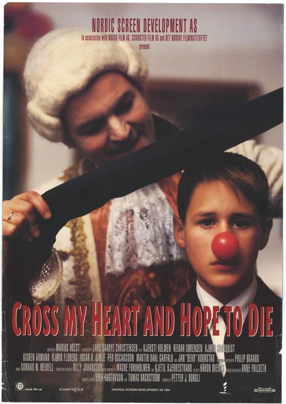 Cross My Heart And Hope To Die Movie POSTER Style A 11 X 17 1994 Walmart
