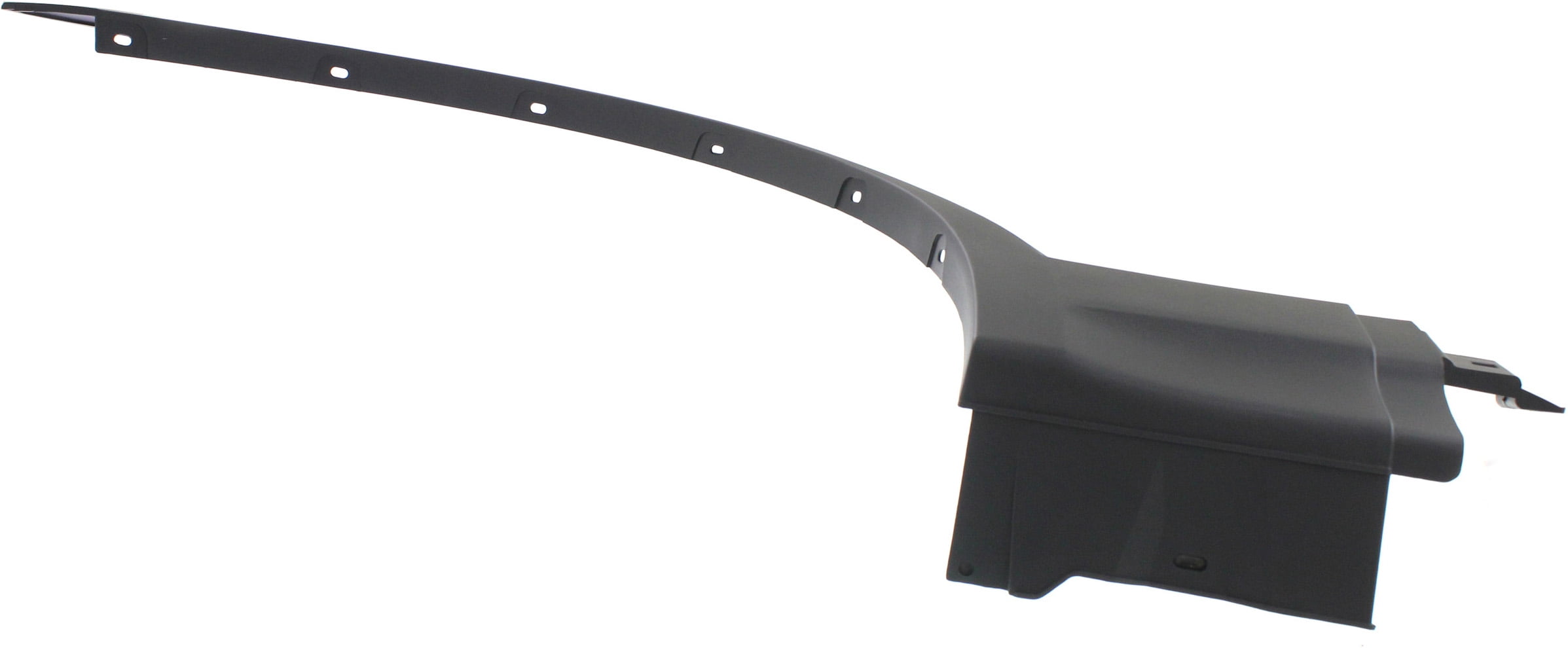 Fender Trim Compatible with 2007-2010 BMW X3 Front, Left Driver Textured Black